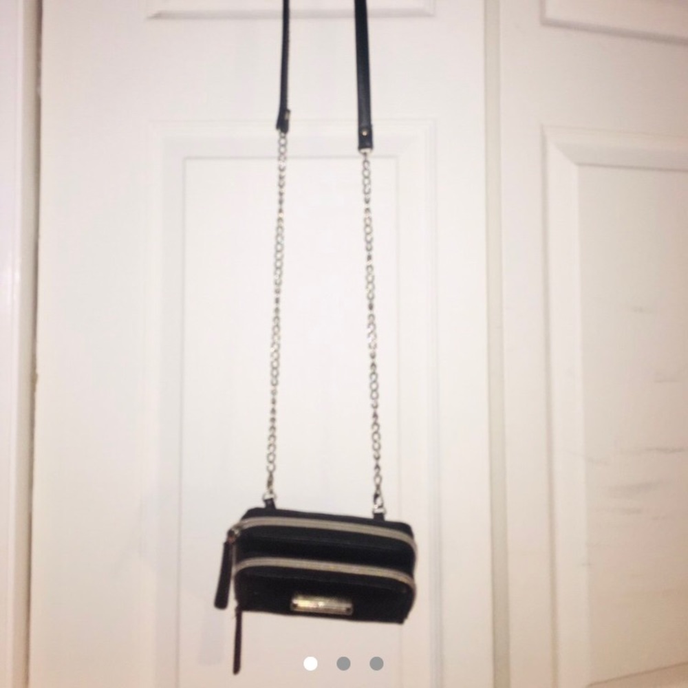 Tiny black purse.